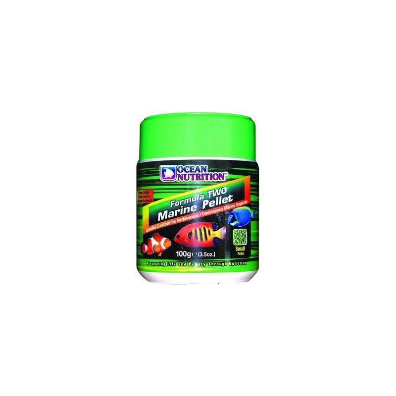 FORMULA TWO PELLETS 100GRAM MEDIUM 3.5oz OCEAN NUTRITION